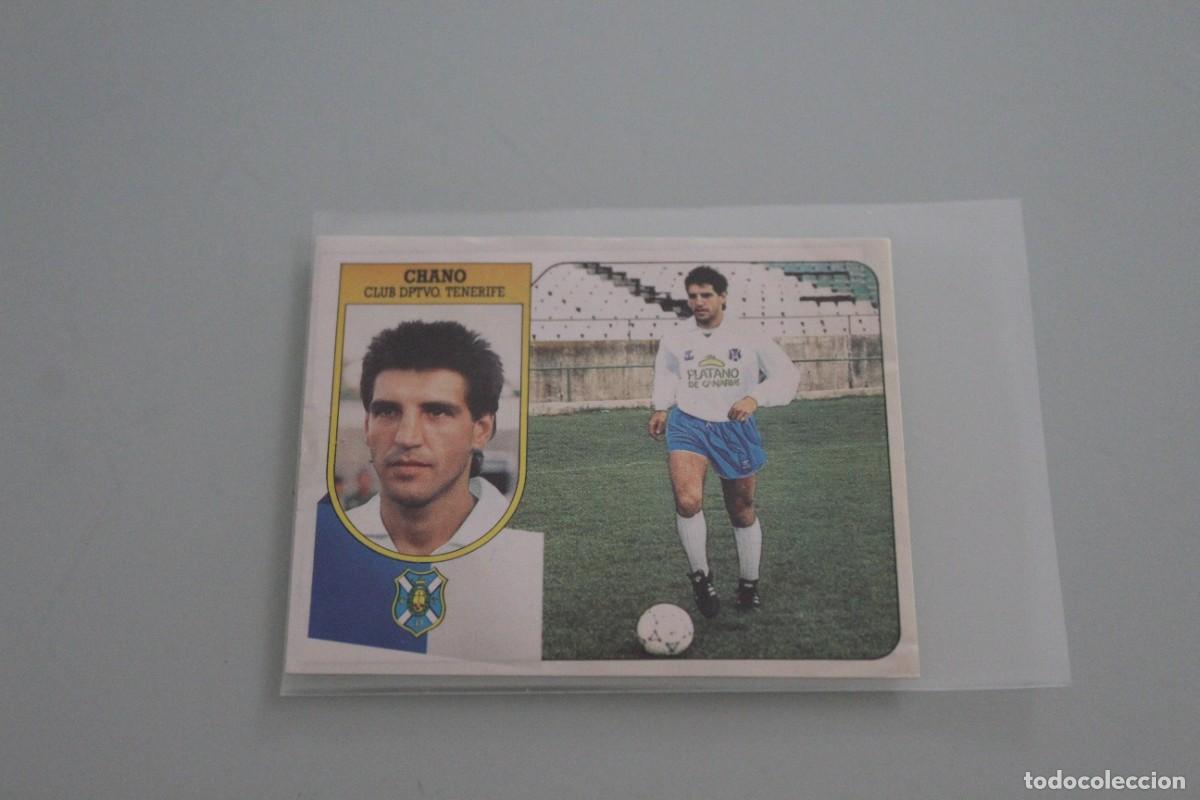 Cromos de f&uacute;tbol: ESTE 91 92 CHANO FICHAJE N&ordm; 15 RECUPERADO DE &Aacute;LBUM
