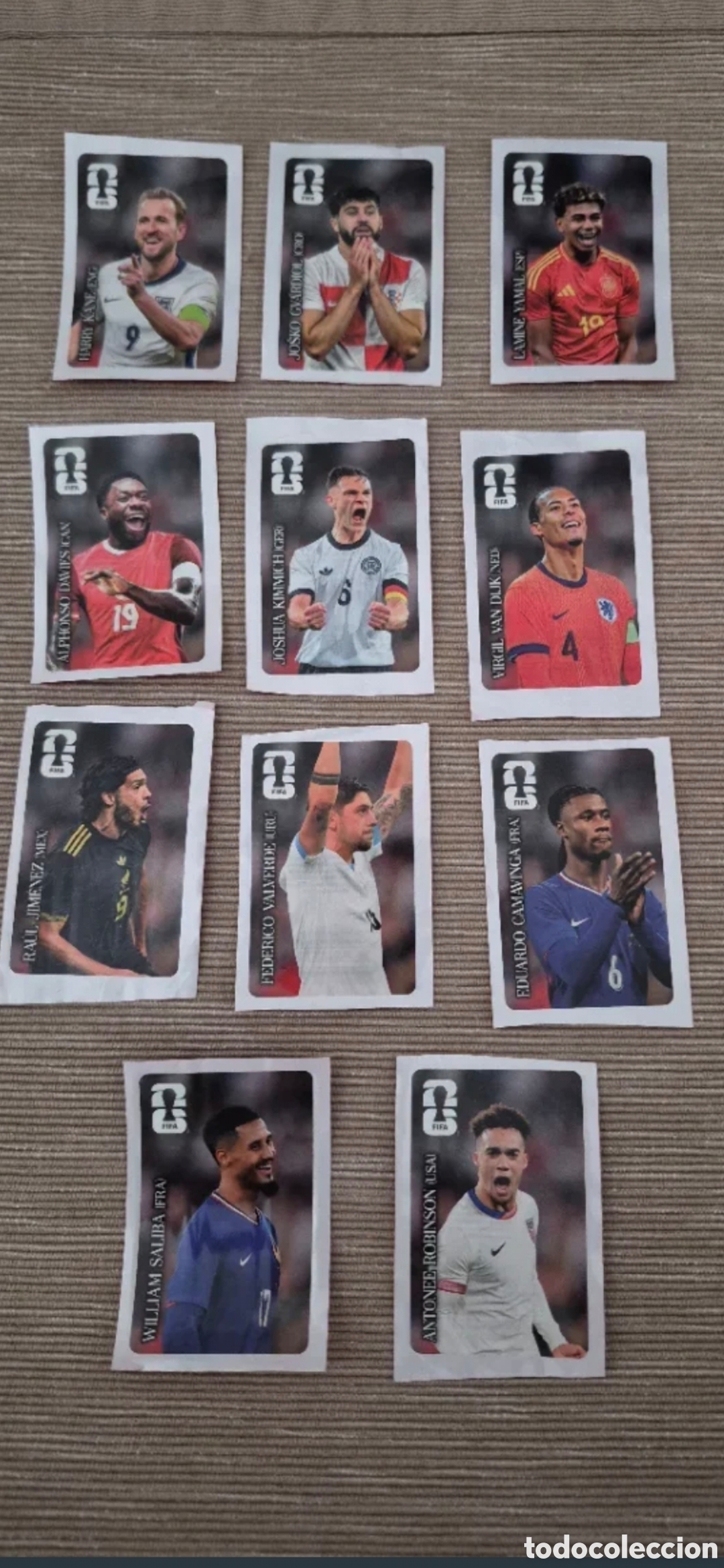 Cromos de f&uacute;tbol: CROMOS COCA-COLA MUNDIAL 2026