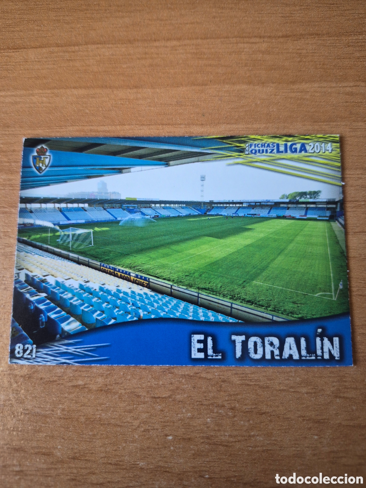 Cartes &agrave; collectionner de Football: 821 ESTADIO EL TORALIN PONFERRADINA MATE MUNDICROMO 2013 2014