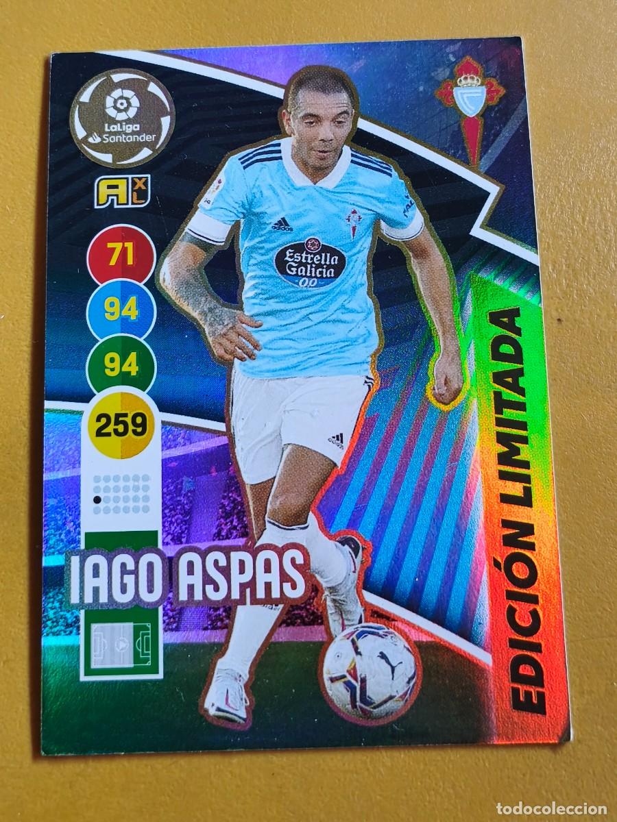 Cartes &agrave; collectionner de Football: iago aspas, 2020 21 edicion limitada