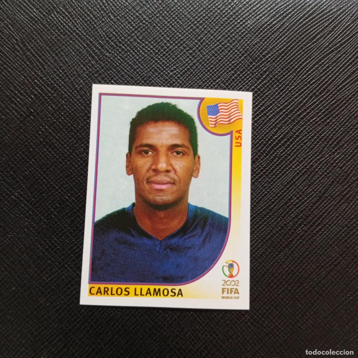 Cartes &agrave; collectionner de Football: 282 CARLOS LLAMOSA USA PANINI 2002 MUNDIAL KOREA FUTBOL 02 CROMO - SIN PEGAR - A59 PG1
