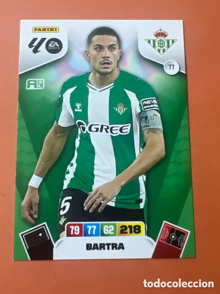 Cartes &agrave; collectionner de Football: C6422. 77 BARTRA DEL BETIS 25 26 ADRENALYN XL 2025 2026