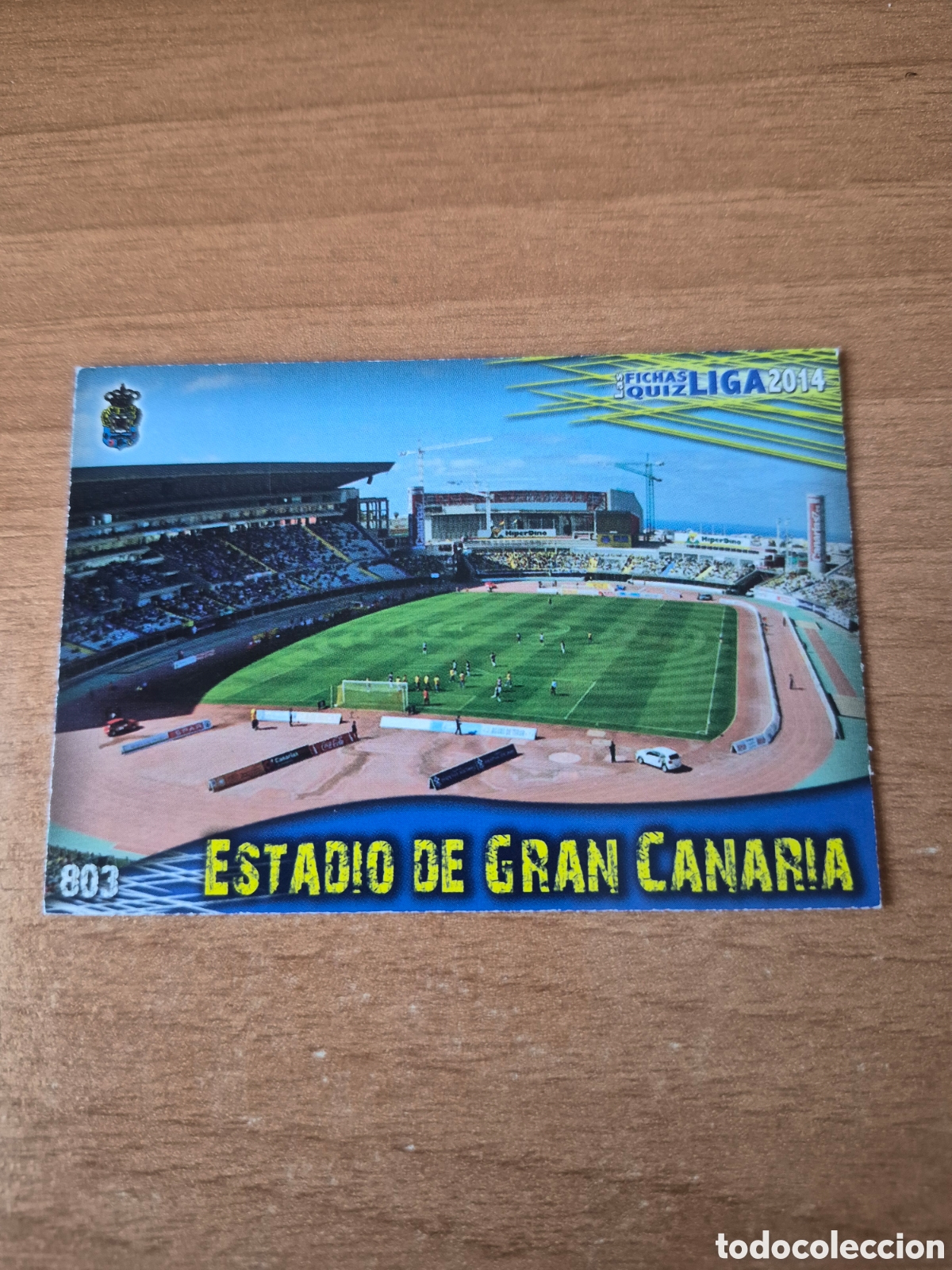 Cartes &agrave; collectionner de Football: 803 ESTADIO DE GRAN CANARIA MATE MUNDICROMO 2013 2014