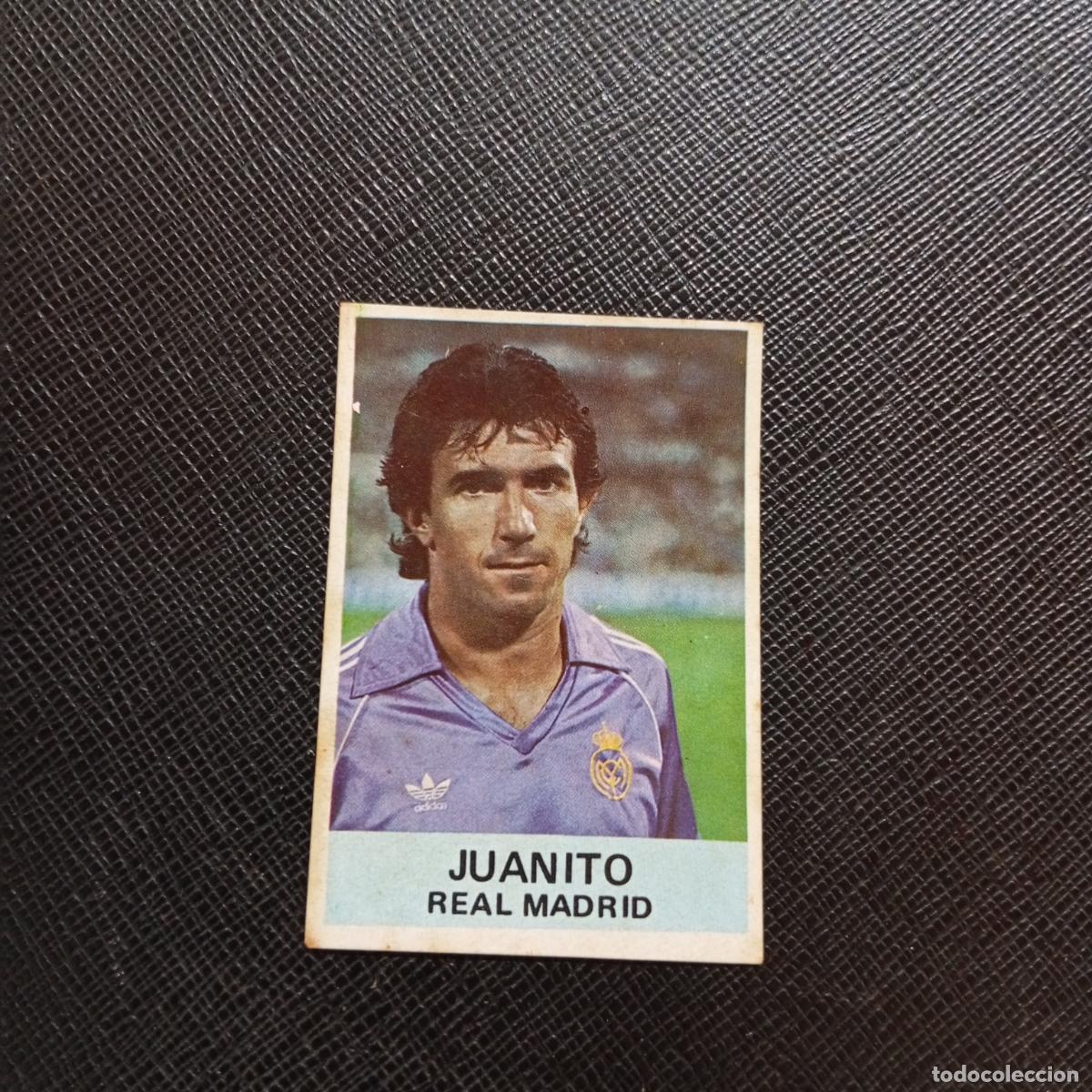 Cromos de f&uacute;tbol: JUANITO REAL MADRID MIRETE 1982 1983 CROMO FUTBOL 82 83 - DESPEGADO - A13 PG316