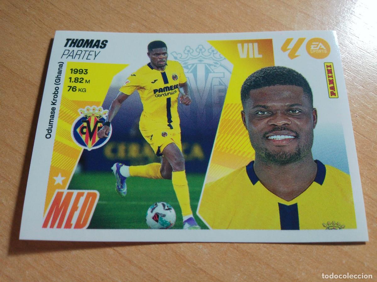 Cromos de f&uacute;tbol: 14 BIS THOMAS COLOCA VILLARREAL 25 36 LIGA ESTE 2025 2026 NUEVO