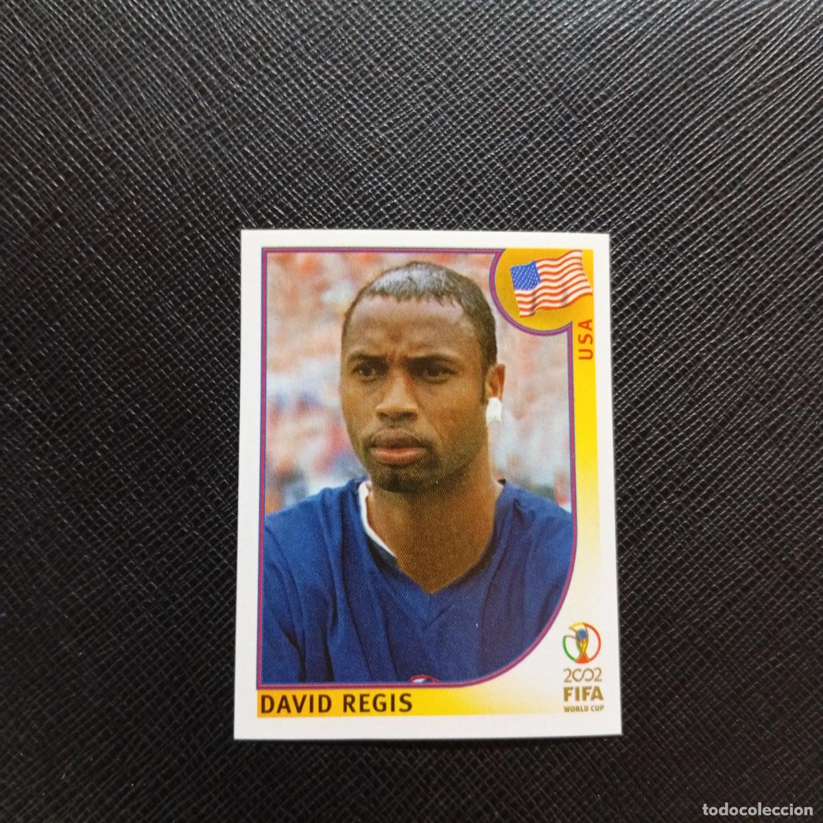 Cromos de f&uacute;tbol: 284 DAVID REGIS USA PANINI 2002 MUNDIAL KOREA FUTBOL 02 CROMO - SIN PEGAR - A59 PG10