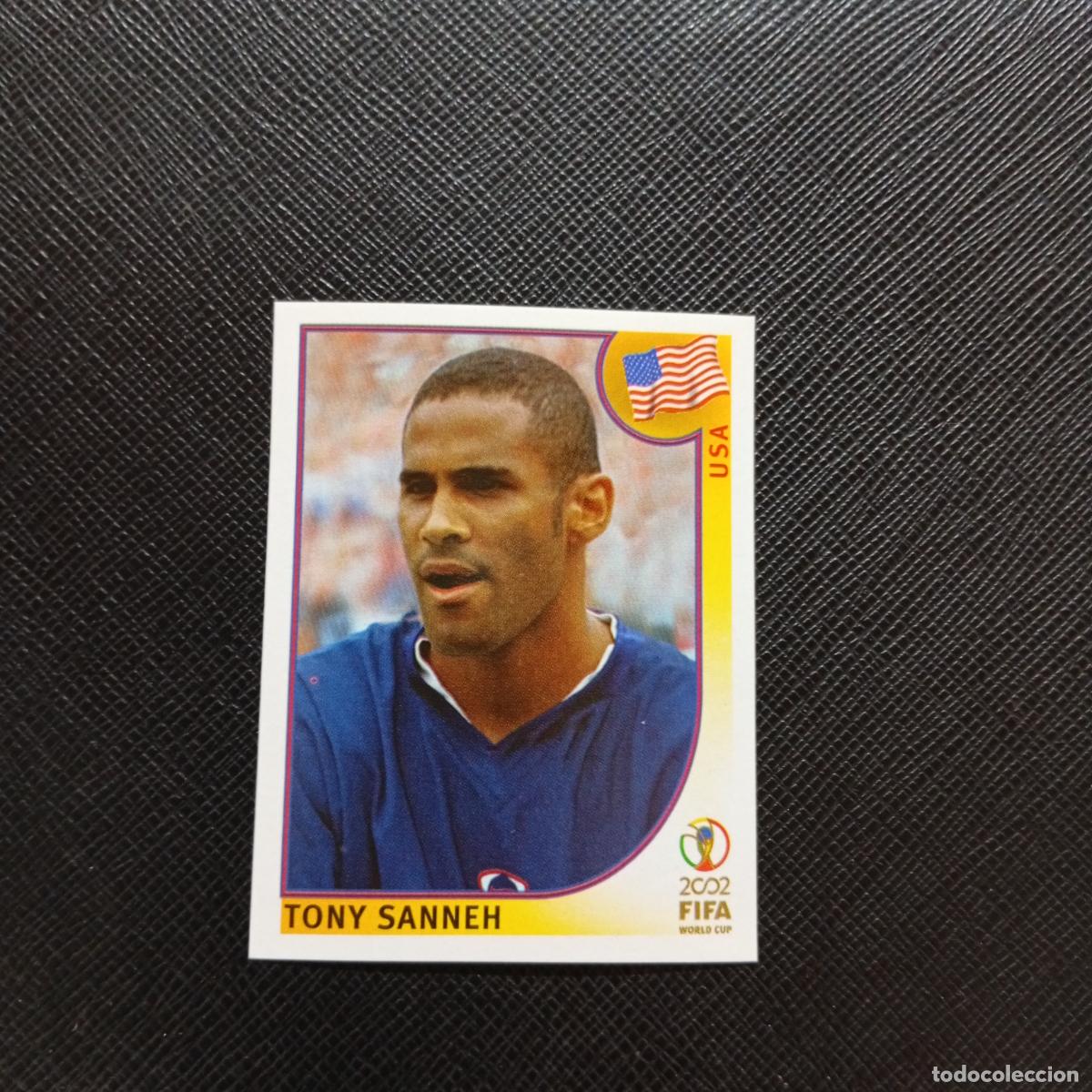 Cromos de f&uacute;tbol: 285 TONY SANNEH USA PANINI 2002 MUNDIAL KOREA FUTBOL 02 CROMO - SIN PEGAR - A59 PG10