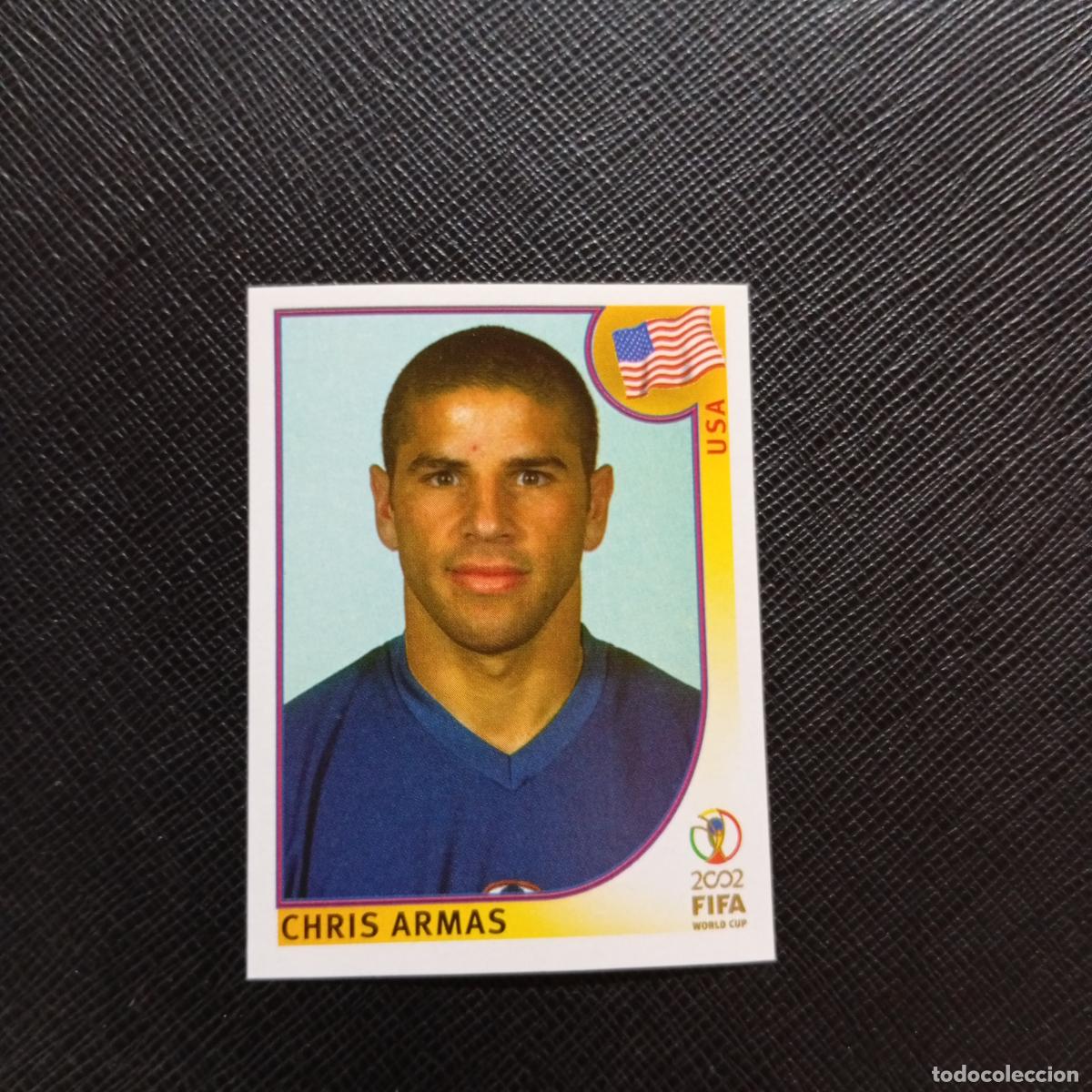 Cromos de f&uacute;tbol: 286 CHRIS ARMAS USA PANINI 2002 MUNDIAL KOREA FUTBOL 02 CROMO - SIN PEGAR - A59 PG10