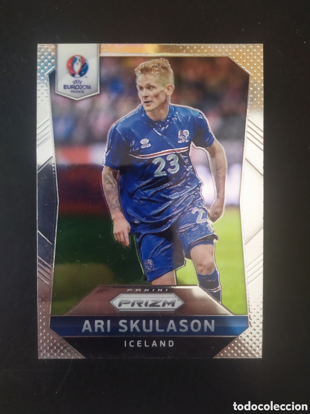 Cromos de f&uacute;tbol: Uefa Euro 2016 France panini prizm Skulason n&deg; 117 Islandia