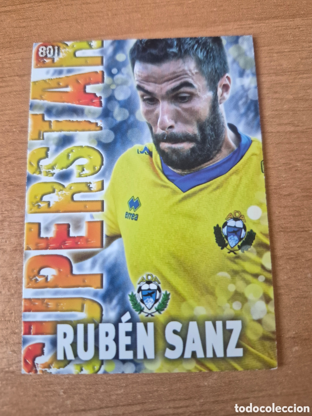 Cromos de f&uacute;tbol: 801 RUBEN SANZ ALCORCON SUPERSTAR MATE MUNDICROMO 2013 2014