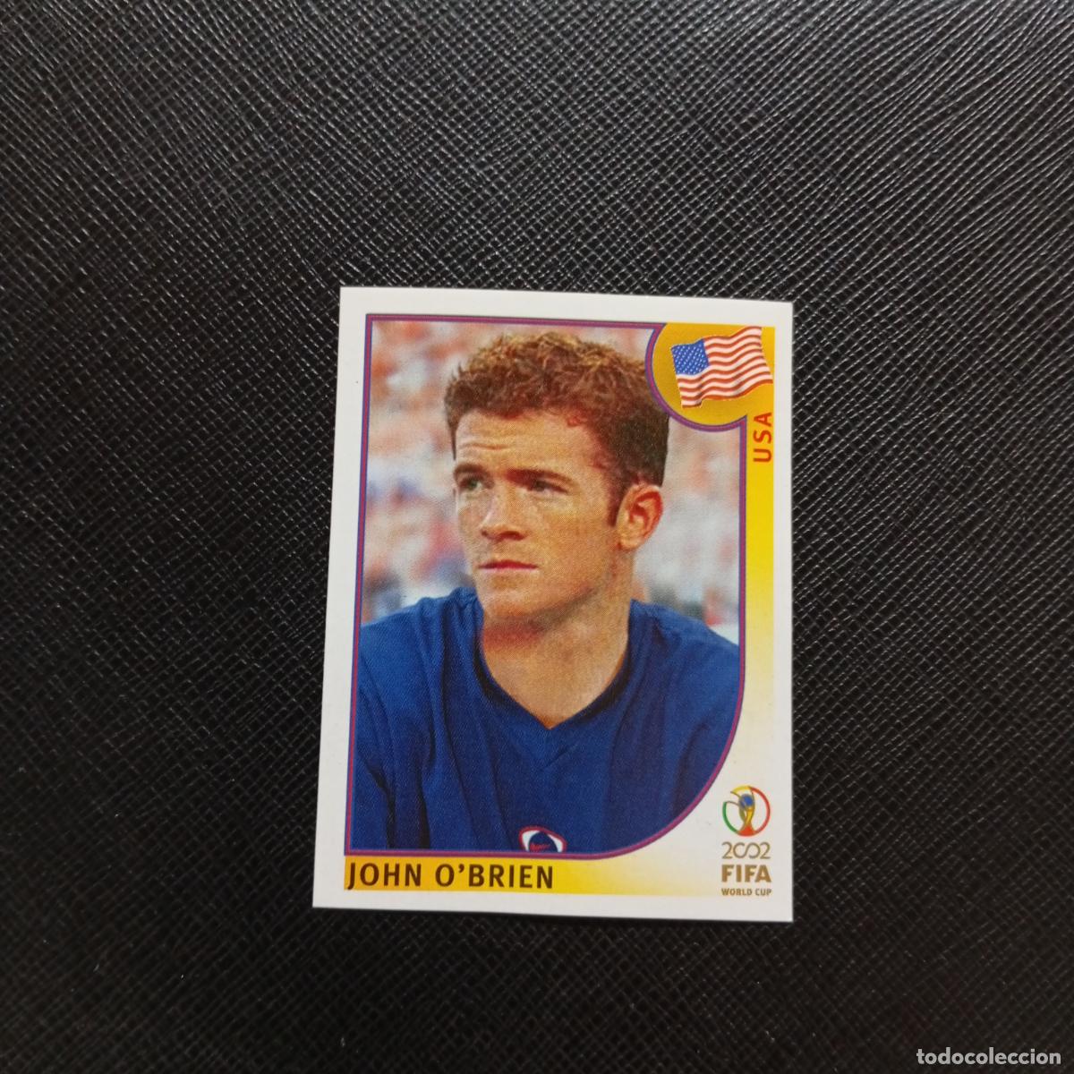 Cromos de f&uacute;tbol: 288 JOHN OBRIEN USA PANINI 2002 MUNDIAL KOREA FUTBOL 02 CROMO - SIN PEGAR - A59 PG19