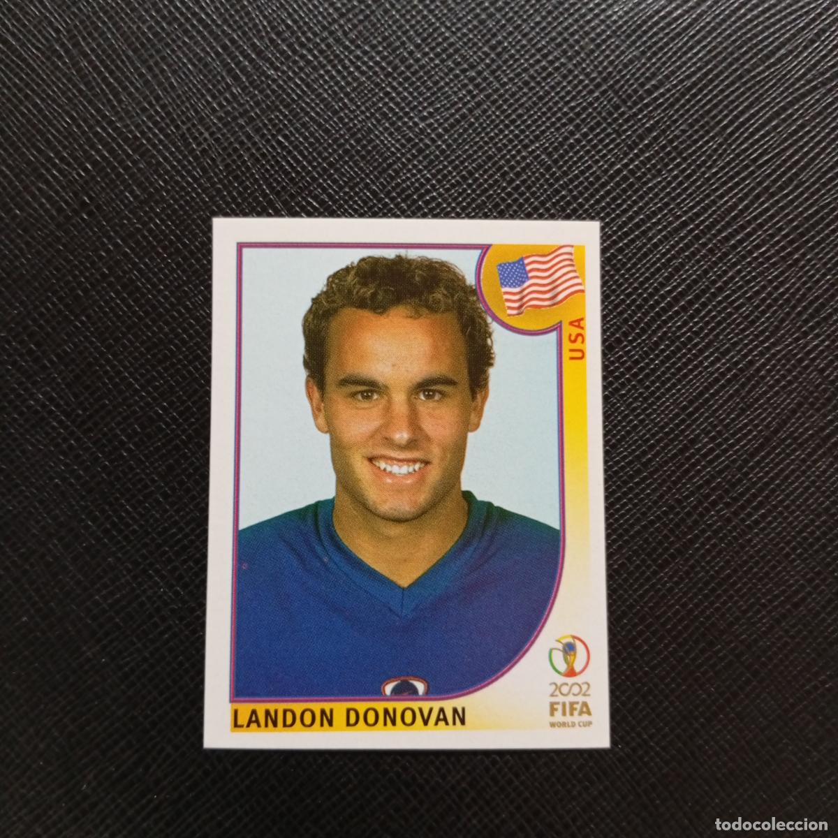 Cromos de f&uacute;tbol: 291 LANDON DONOVAN USA PANINI 2002 MUNDIAL KOREA FUTBOL 02 CROMO - SIN PEGAR - A59 PG19