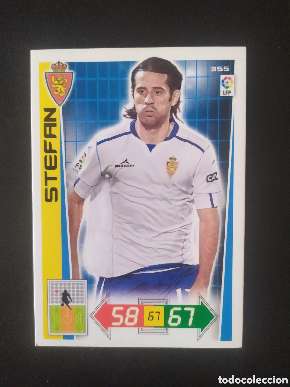 Cartes &agrave; collectionner de Football: Adrenalyn 2012 2013 12 13 panini Stefan n&deg; 355 Real Zaragoza