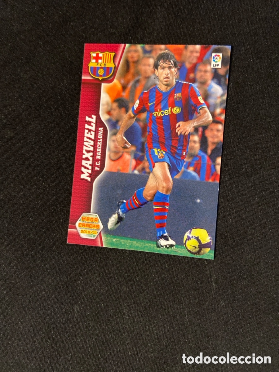 Football Stickers: MAXWELL 59 (BARCELONA)