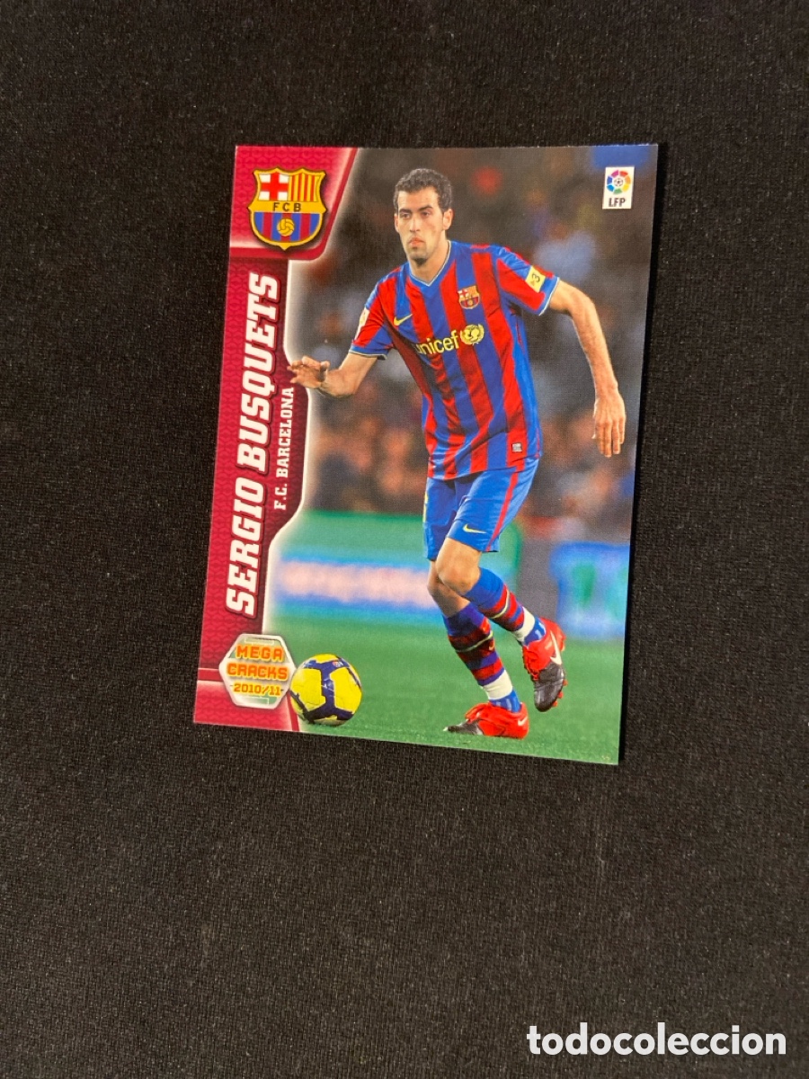 Cromos de f&uacute;tbol: SERGIO BUSQUETS 64 (BARCELONA)