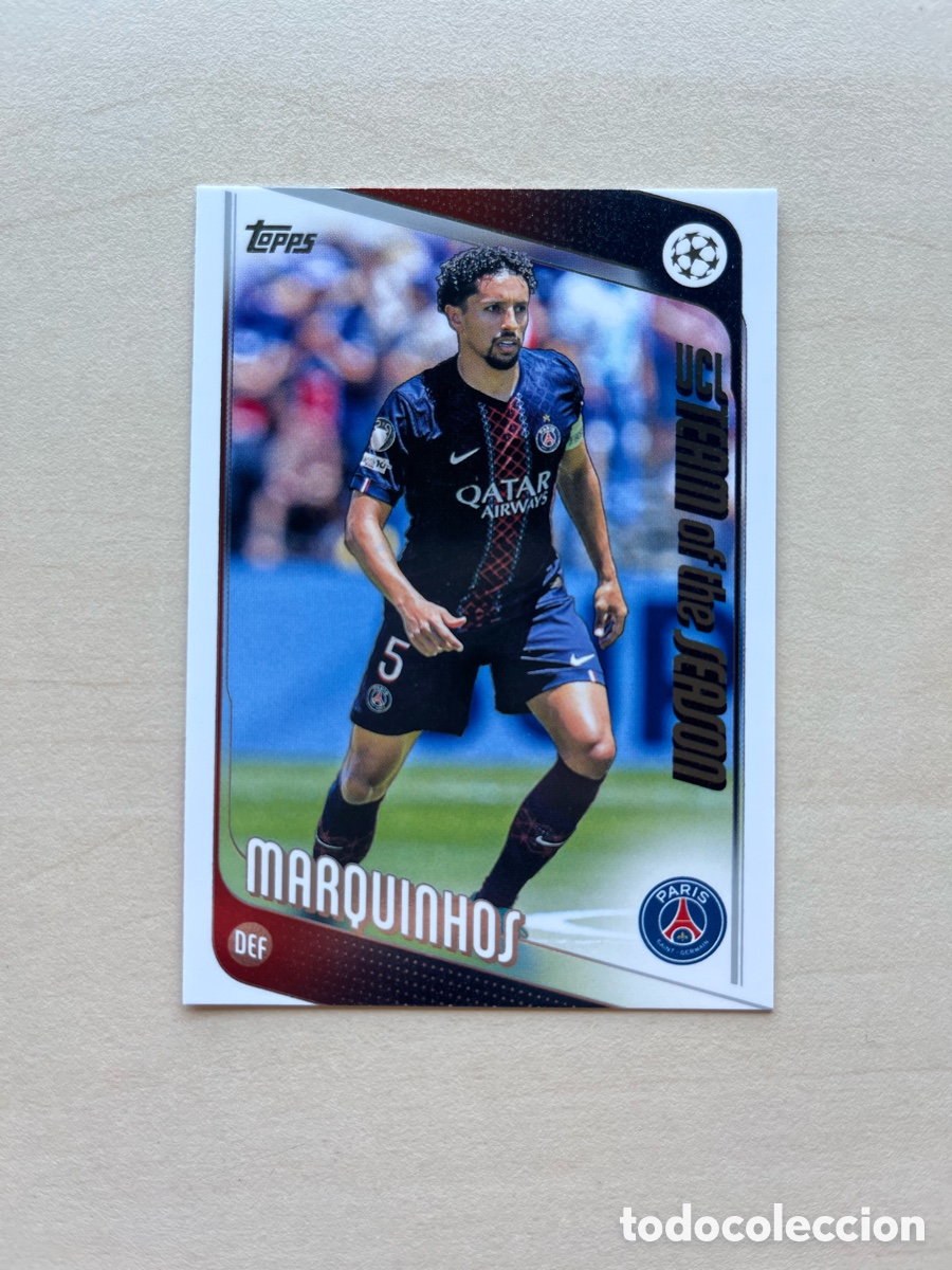 Football Stickers: Marquinhos Topps Flagship 2025-26 - PSG