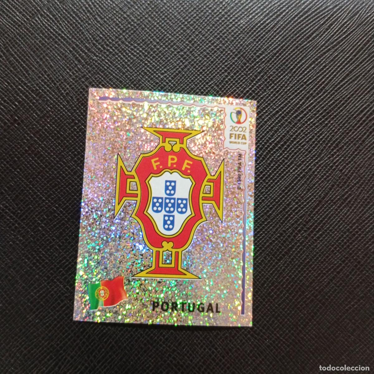 Cromos de f&uacute;tbol: 296 ESCUDO PORTUGAL PANINI 2002 MUNDIAL KOREA FUTBOL 02 CROMO - SIN PEGAR - A59 PG46