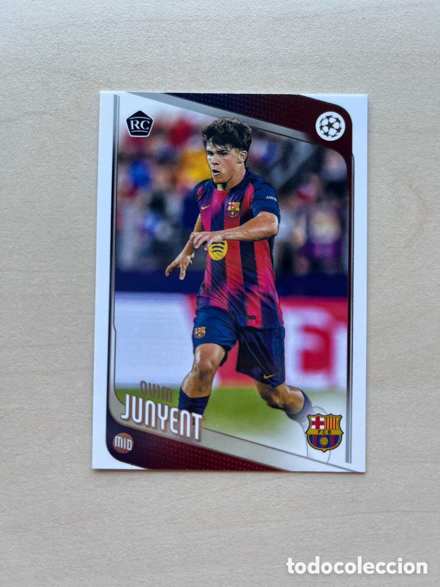 Football Stickers: Quim Junyent Rookie Topps Flagship 2025-26 - FC Barcelona