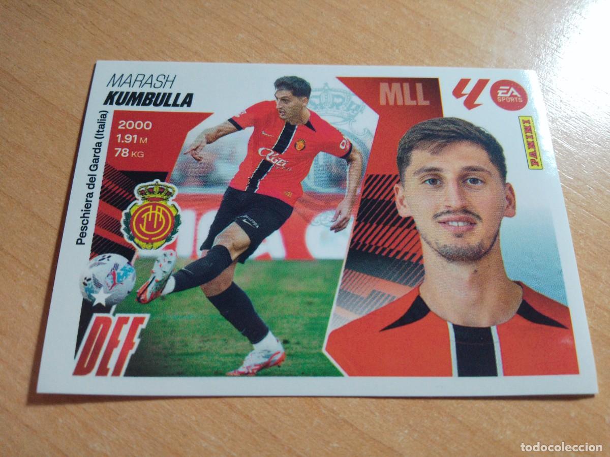 Cromos de f&uacute;tbol: 7 BIS KUMBULLA COLOCA DEL MALLORCA 25 36 LIGA ESTE 2025 2026 NUEVO