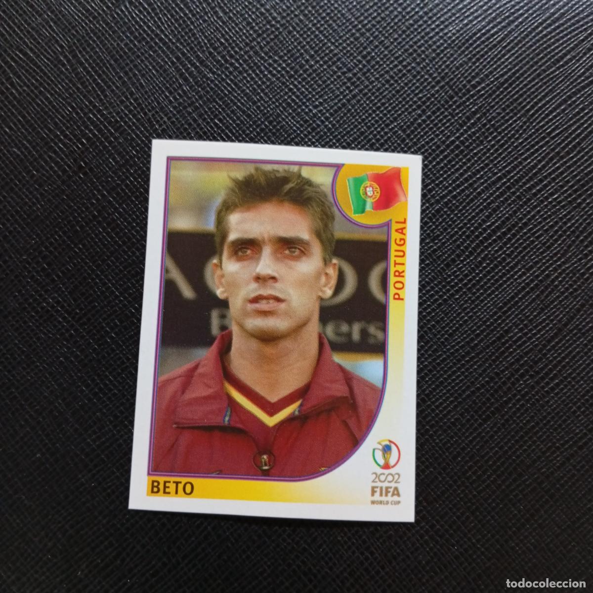 Cromos de f&uacute;tbol: 299 BETO PORTUGAL PANINI 2002 MUNDIAL KOREA FUTBOL 02 CROMO - SIN PEGAR - A59 PG55