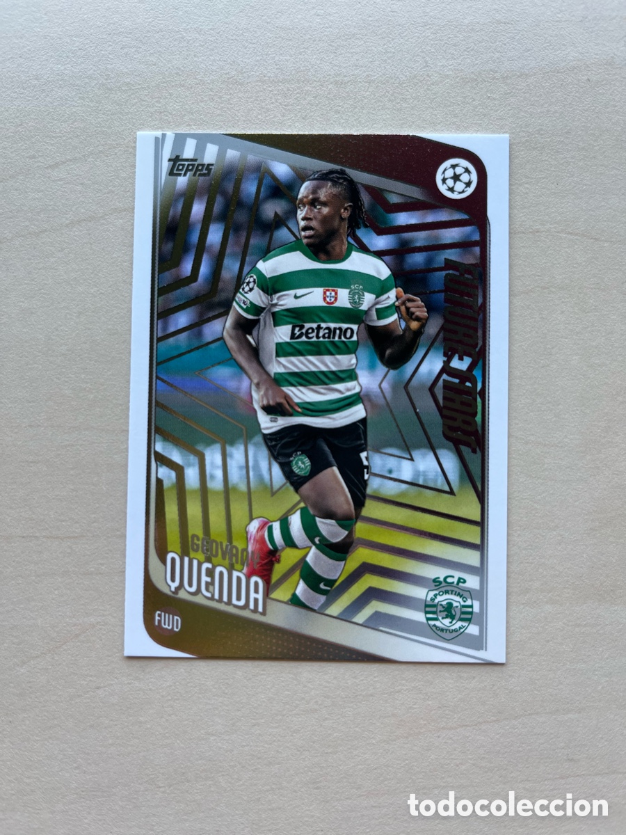 Cromos de Futebol: Geovani Quenda Topps Flagship 2025-26 - Sporting Club