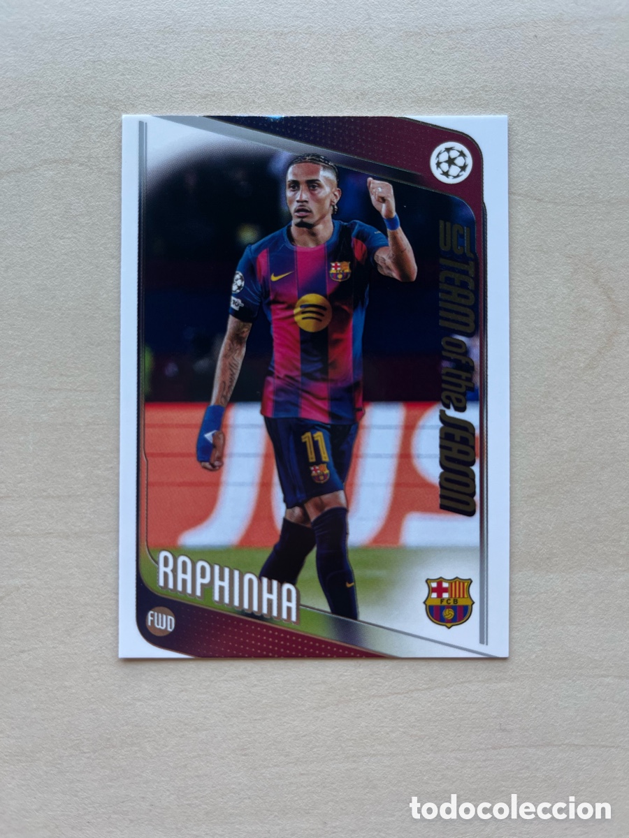 Cromos de f&uacute;tbol: Raphinha Topps Flagship 2025-26 - FC Barcelona