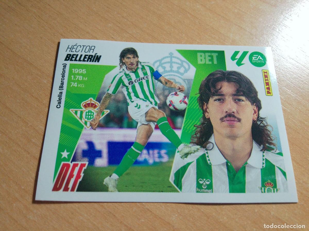 Cromos de f&uacute;tbol: 9 BIS BELLERIN COLOCA DEL BETIS 25 26 LIGA ESTE 2025 2026 NUEVO