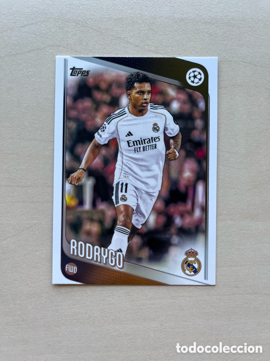 Cromos de f&uacute;tbol: Rodrygo Topps Flagship 2025-26 - Real Madrid