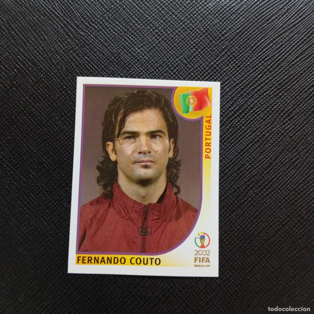 Cromos de f&uacute;tbol: 300 FERNANDO COUTO PORTUGAL PANINI 2002 MUNDIAL KOREA FUTBOL 02 CROMO - SIN PEGAR - A59 PG55