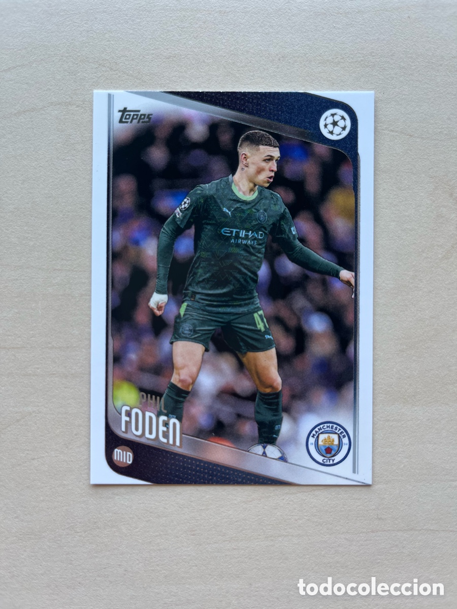Cromos de f&uacute;tbol: Phil Foden Topps Flagship 2025-26 - Manchester City