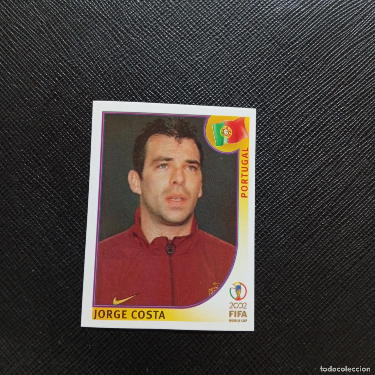 Cromos de f&uacute;tbol: 301 JORGE COSTA PORTUGAL PANINI 2002 MUNDIAL KOREA FUTBOL 02 CROMO - SIN PEGAR - A59 PG55