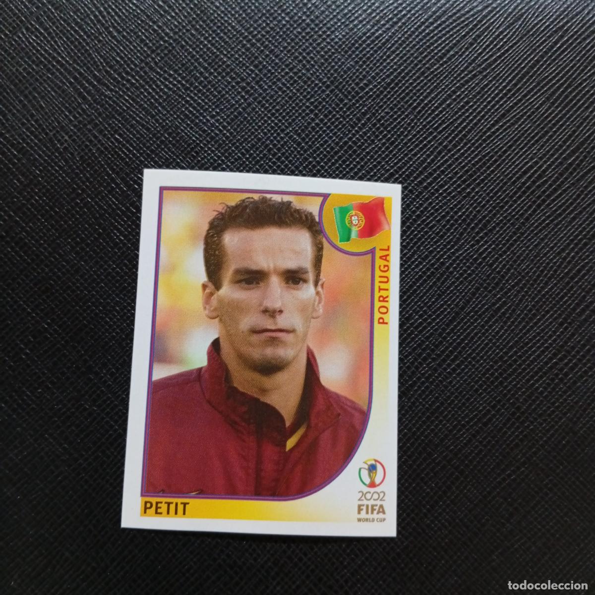 Cromos de f&uacute;tbol: 303 PETIT PORTUGAL PANINI 2002 MUNDIAL KOREA FUTBOL 02 CROMO - SIN PEGAR - A59 PG55
