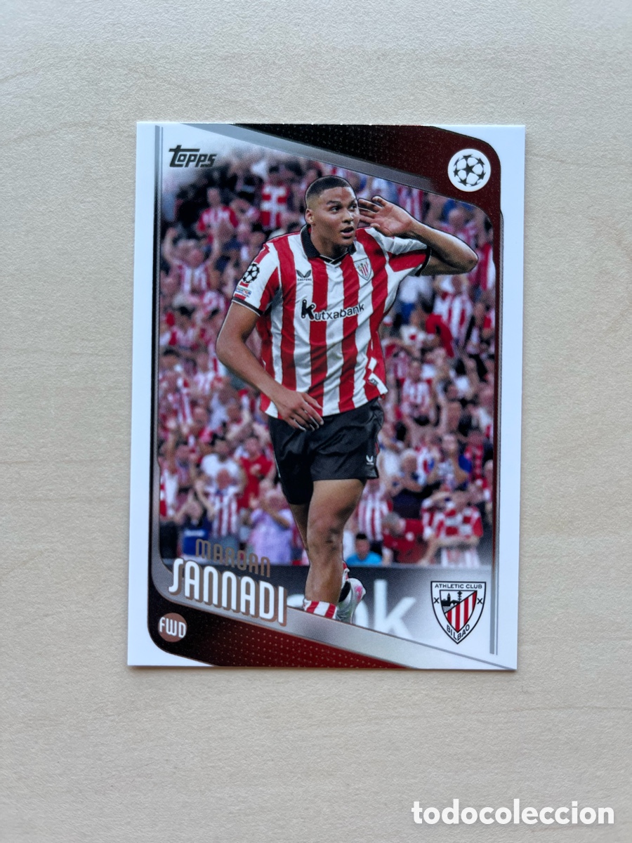 Cromos de f&uacute;tbol: Maroan Sannadi Topps Flagship 2025-26 - Athletic Club