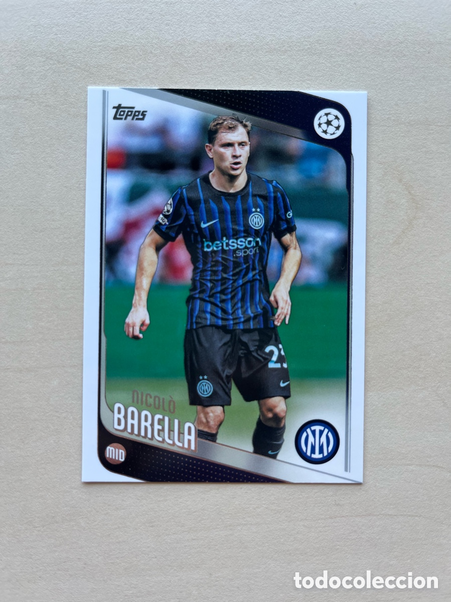Cromos de f&uacute;tbol: Barella Topps Flagship 2025-26 - Inter Milan