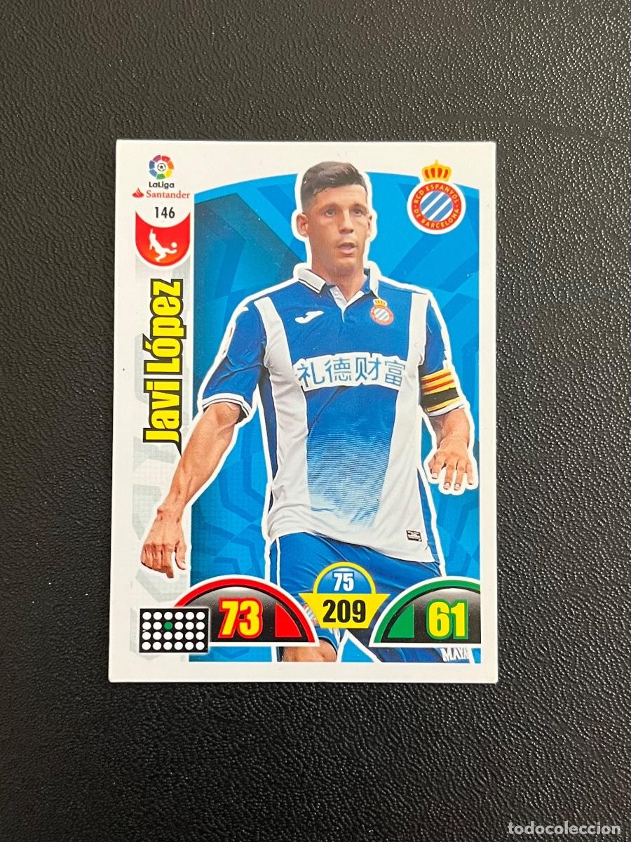 Cromos de f&uacute;tbol: 146 JAVI L&Oacute;PEZ RCD ESPANYOL BARCELONA ADRENALYN 2017 2018 CROMO PANINI LA LIGA SANTANDER 17 18