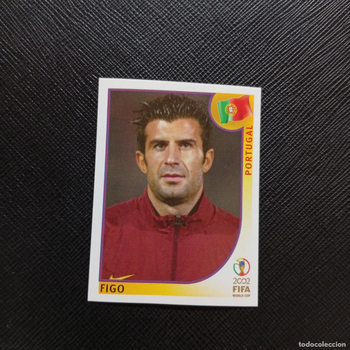 Cromos de f&uacute;tbol: 307 FIGO PORTUGAL PANINI 2002 MUNDIAL KOREA FUTBOL 02 CROMO - SIN PEGAR - A59 PG64