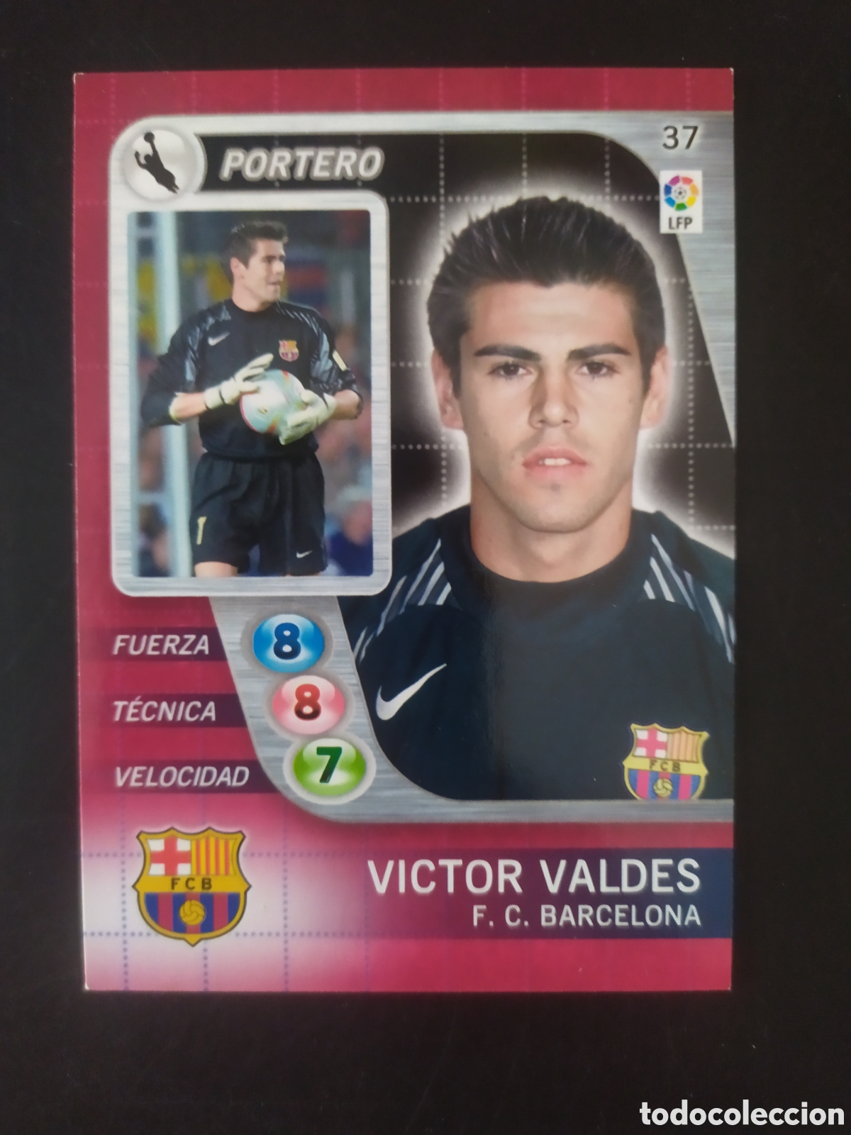 Figurine di Calcio: Derby total 2005 2006 05 06 panini V&iacute;ctor Vald&eacute;s n&deg; 37 Barcelona