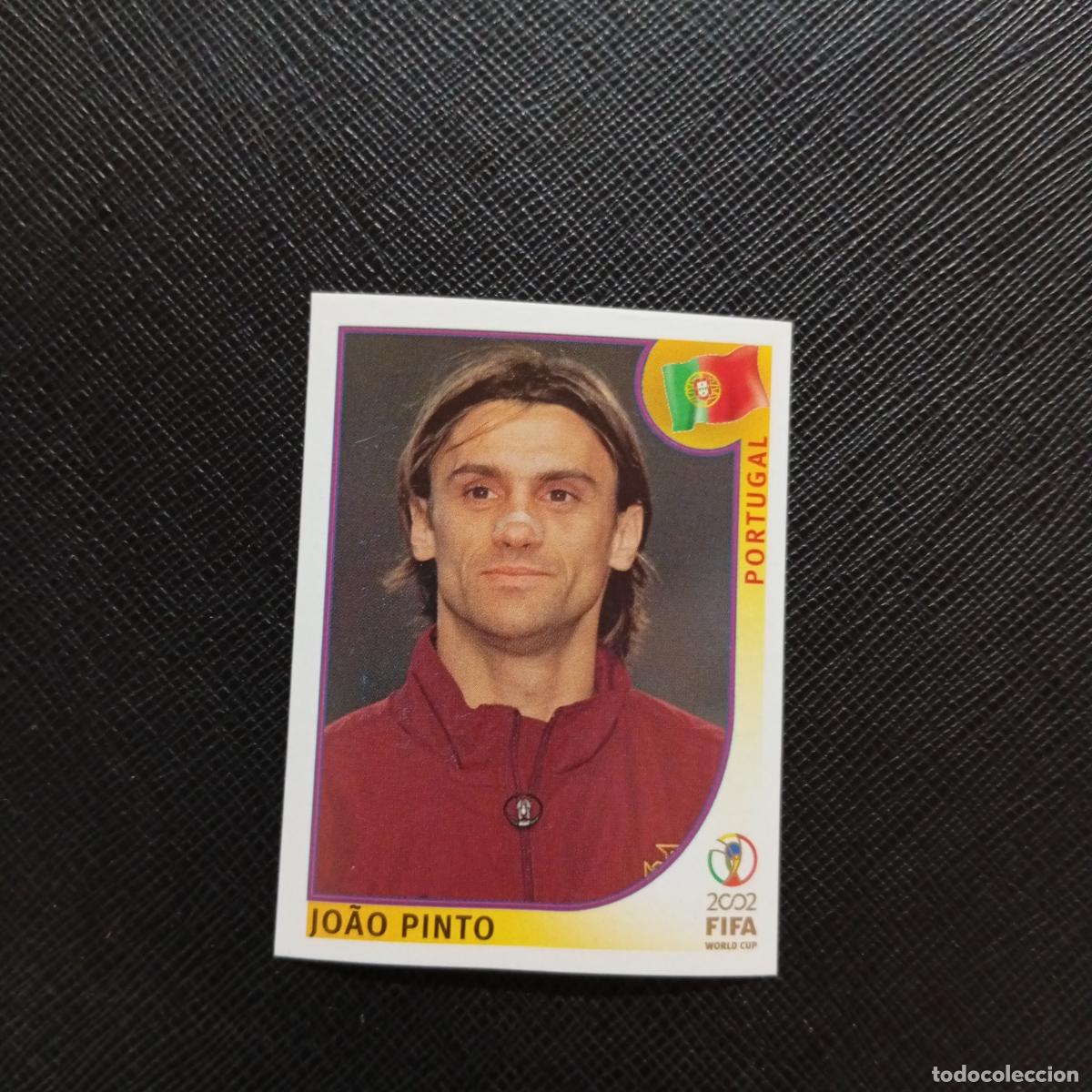 Fu&szlig;ball-Sticker: 309 JOAO PINTO PORTUGAL PANINI 2002 MUNDIAL KOREA FUTBOL 02 CROMO - SIN PEGAR - A59 PG73