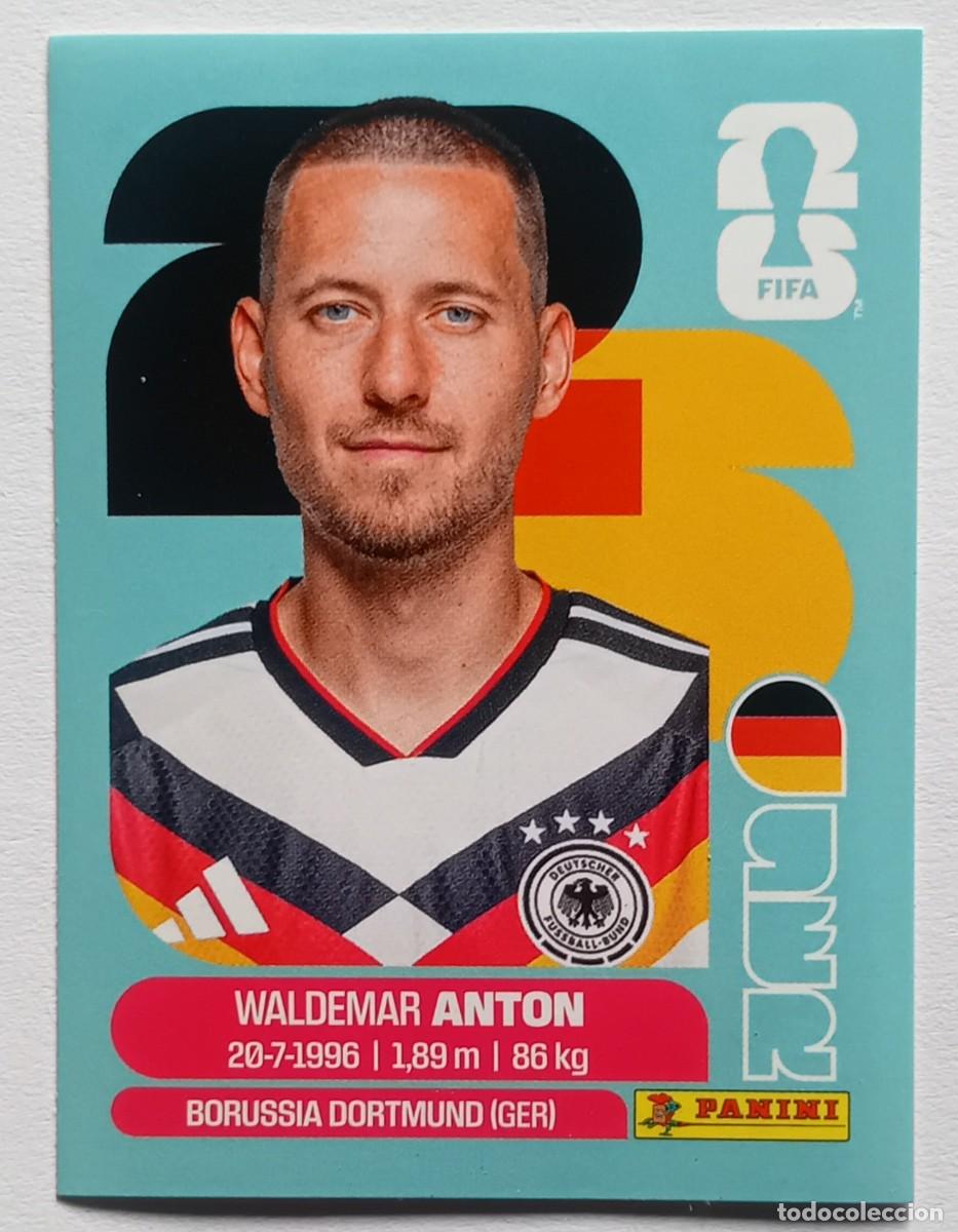 Fu&szlig;ball-Sticker: Figurina Panini 2026 Cromo World Cup Usa Mundial 2026 Waldemar Anton Germany n GER 7