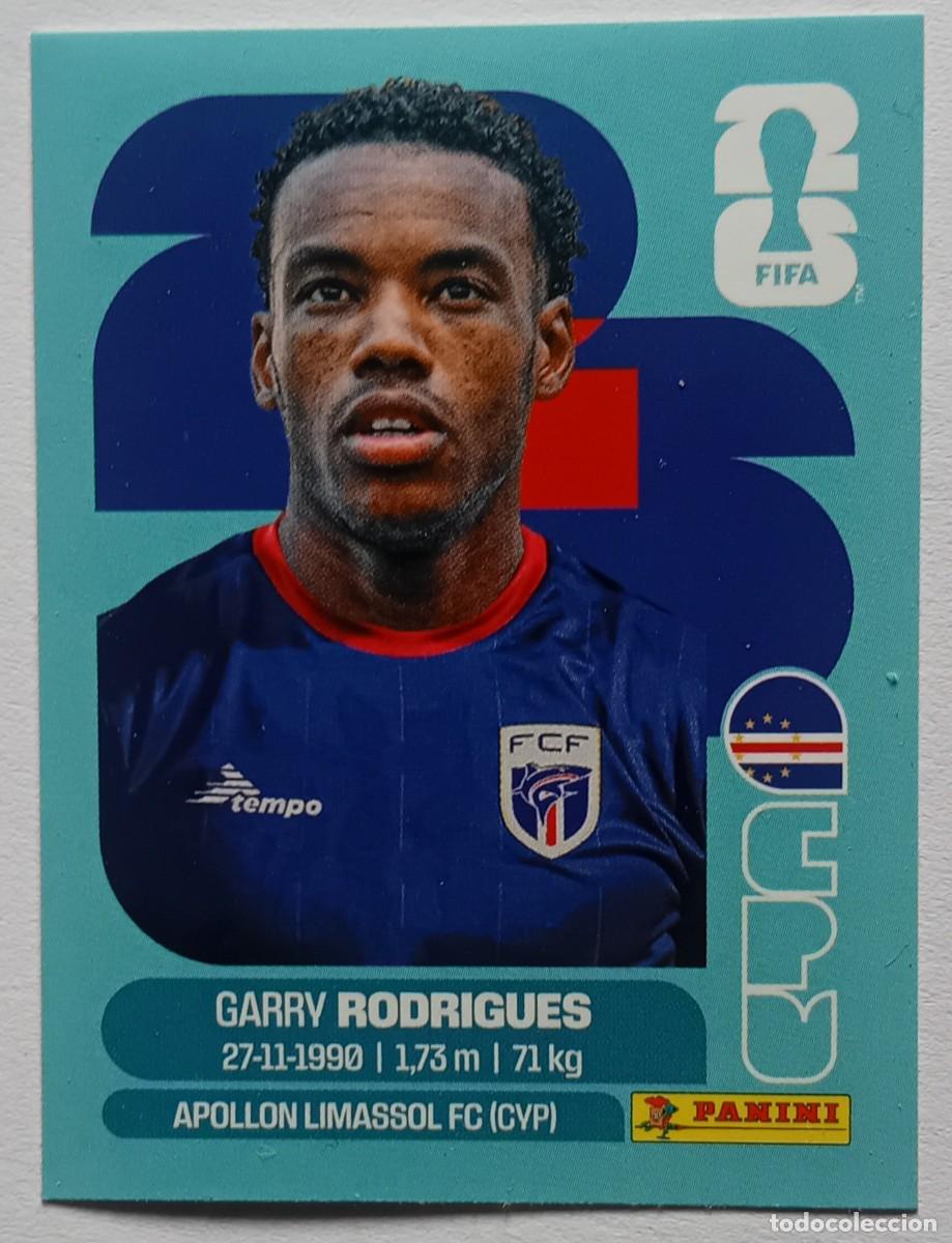 Fu&szlig;ball-Sticker: Figurina Panini 2026 Cromo World Cup Usa Mundial 2026 Garry Rodrigues Cape Verde n CPV 15