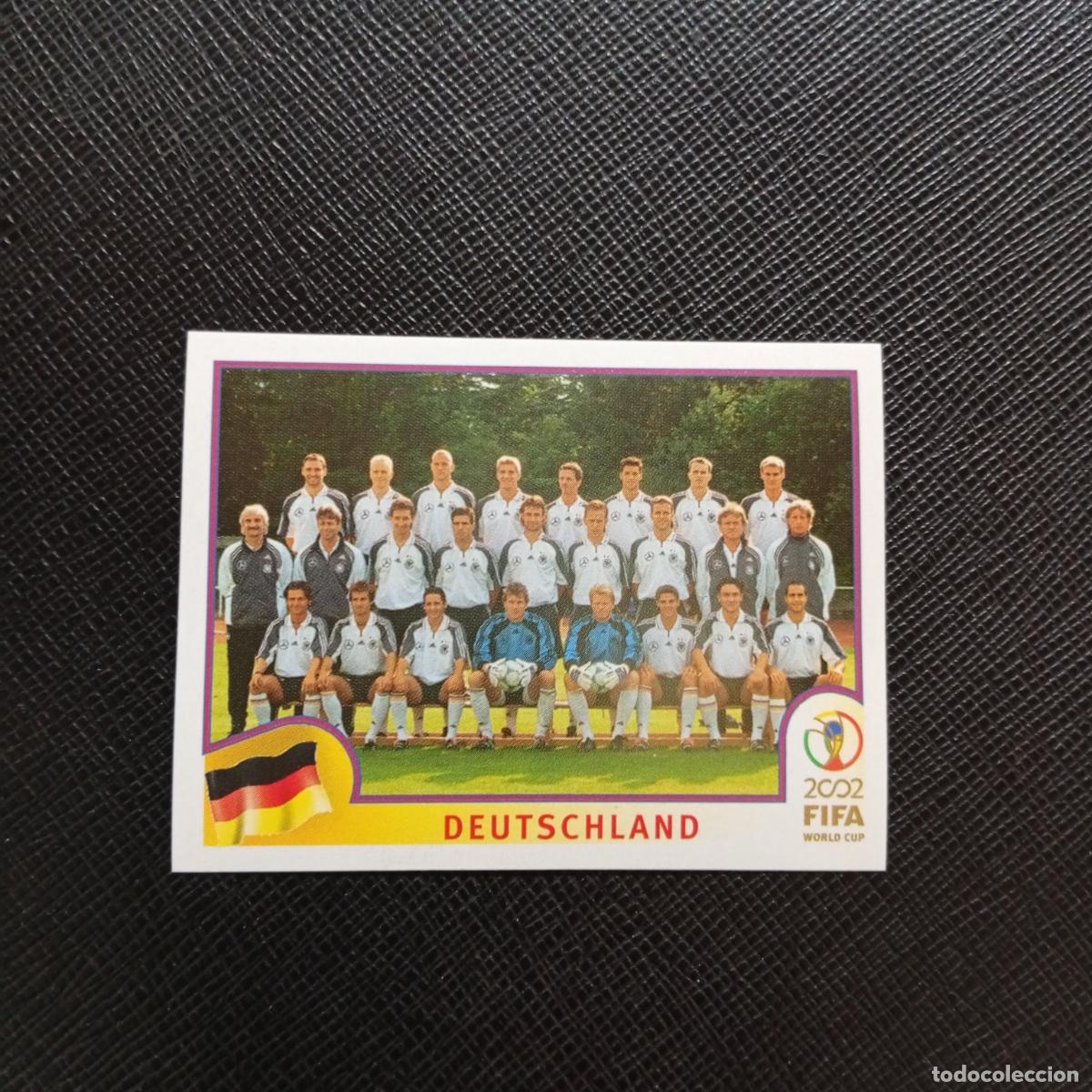 Football Stickers: 313 PLANTILLA ALEMANIA PANINI 2002 MUNDIAL KOREA FUTBOL 02 CROMO - SIN PEGAR - A59 PG82