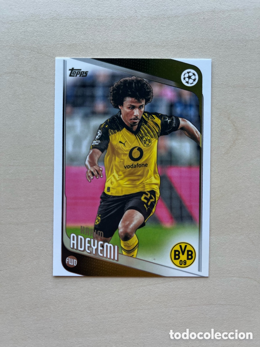 Football Stickers: Karim Adeyemi Topps Flagship 2025-26 - Borussia Dortmund