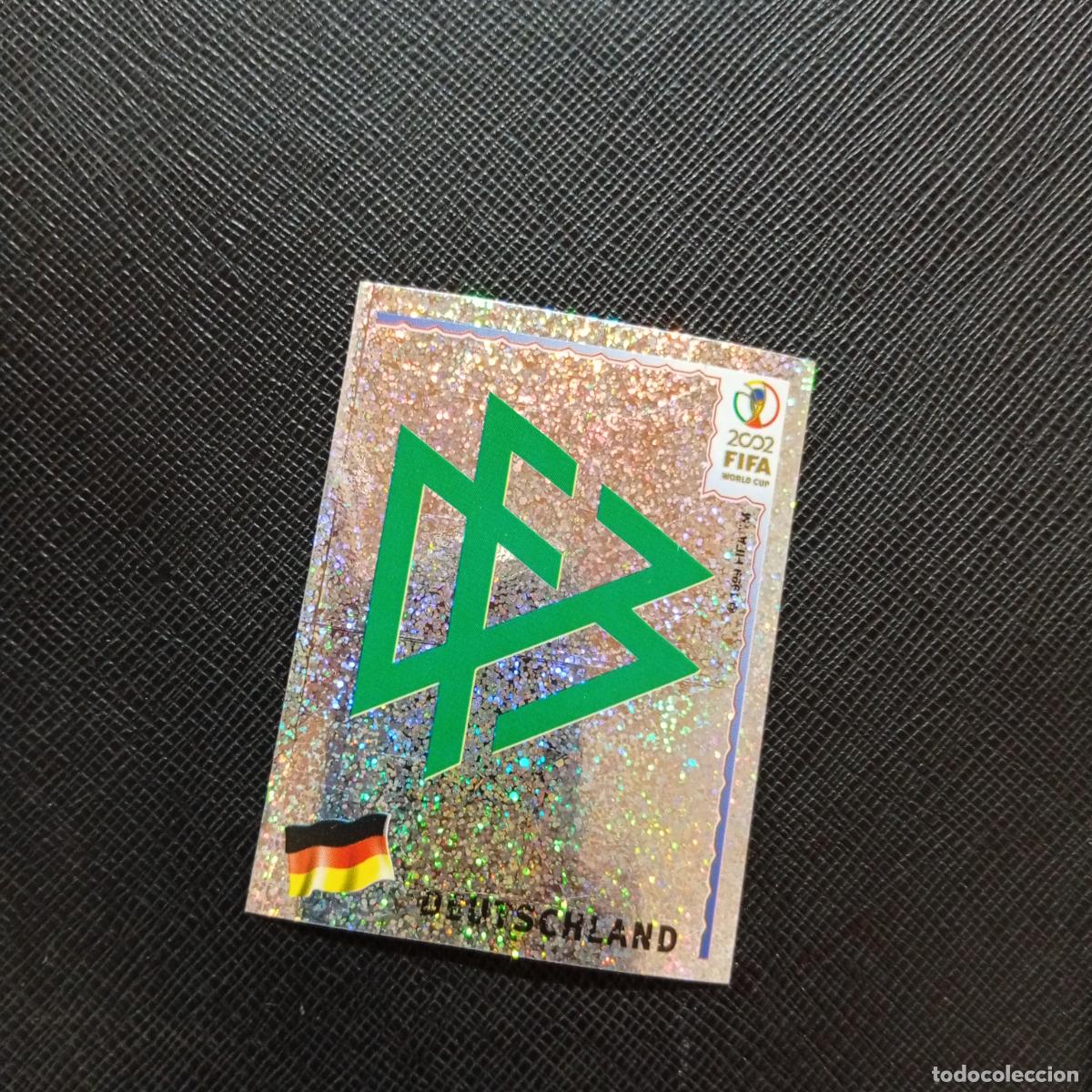 Cartes &agrave; collectionner de Football: 314 ESCUDO ALEMANIA PANINI 2002 MUNDIAL KOREA FUTBOL 02 CROMO - SIN PEGAR - A59 PG91