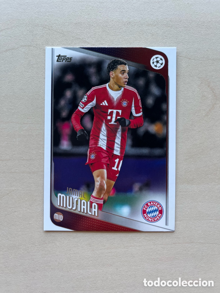 Cartes &agrave; collectionner de Football: Jamal Musiala Topps Flagship 2025-26 - Bayern Munich