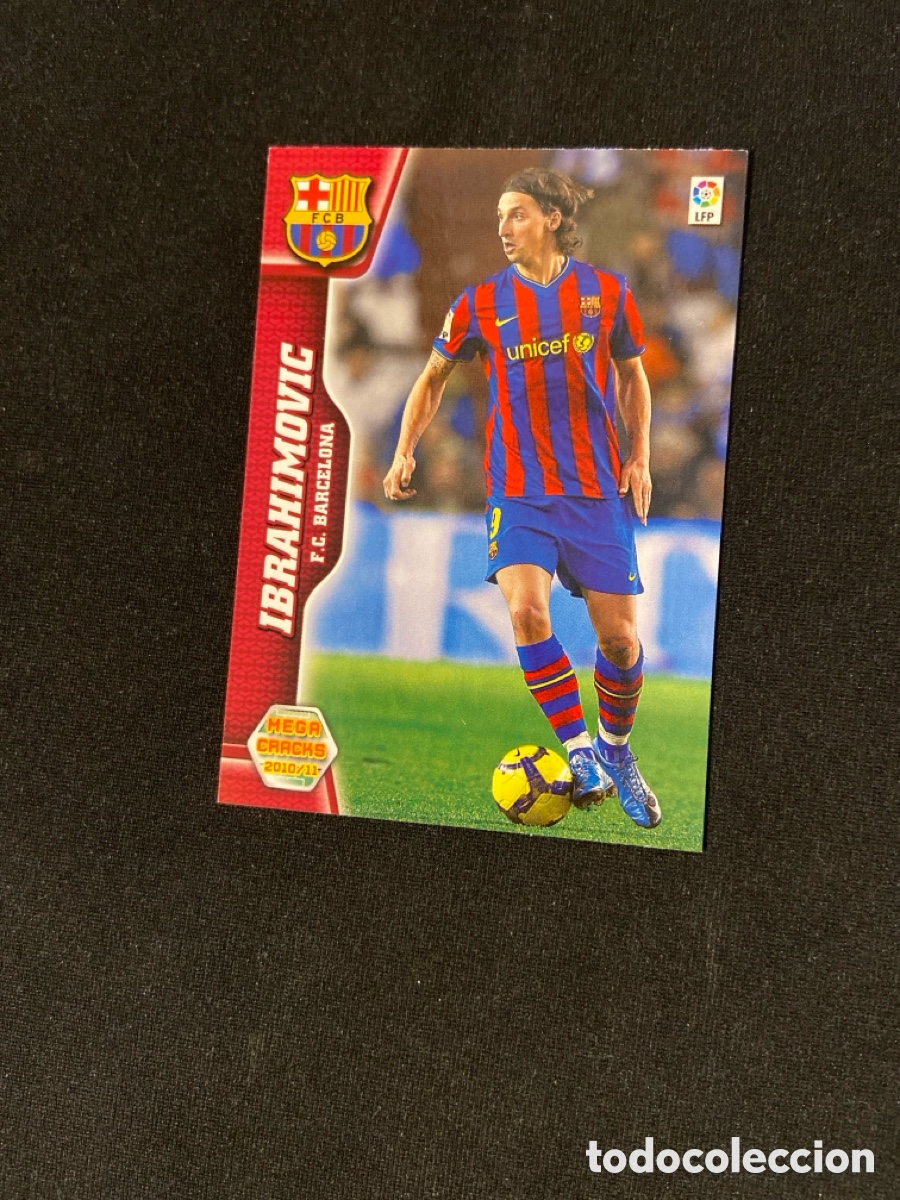 Football Stickers: IBRAHIMOVIC 70 (BARCELONA) MEGA