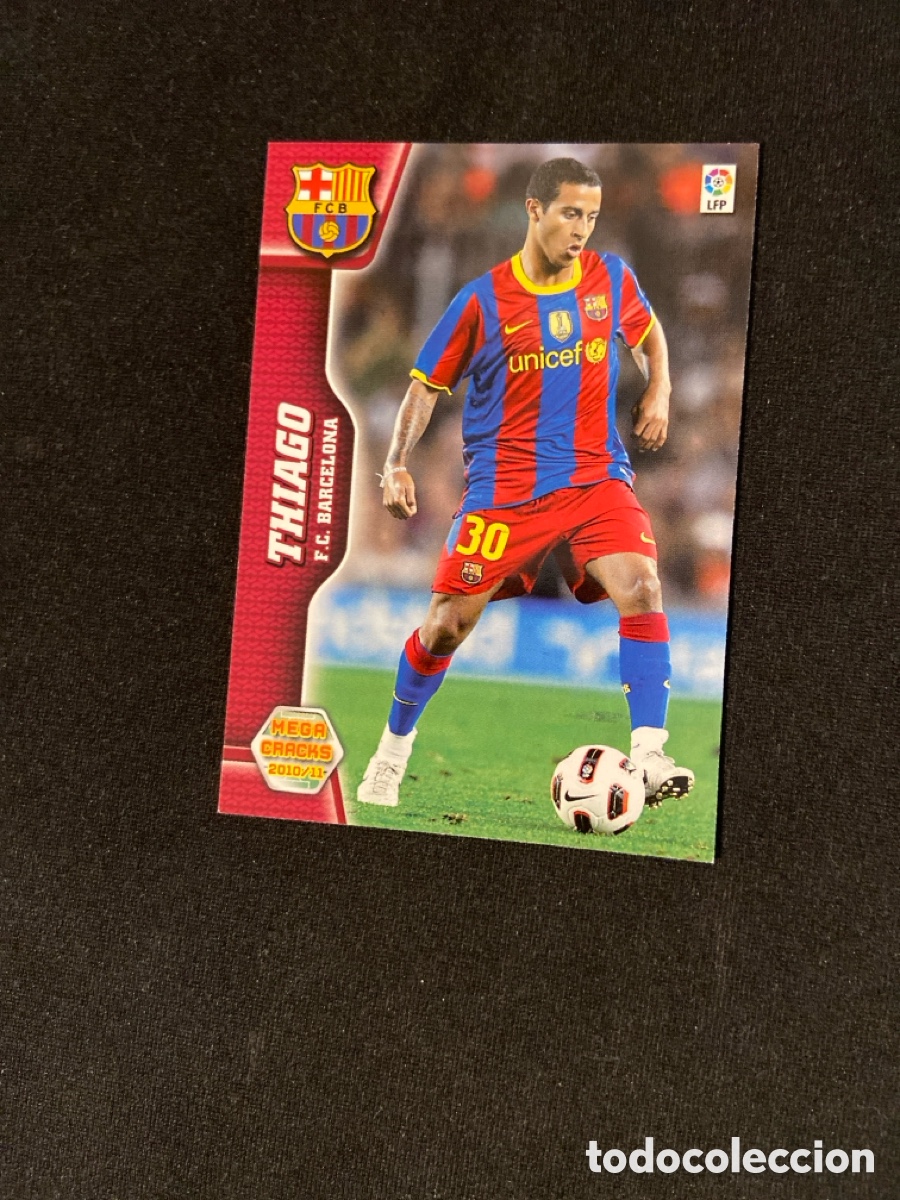 Football Stickers: THIAGO 70 BIS (BARCELONA) MEGA
