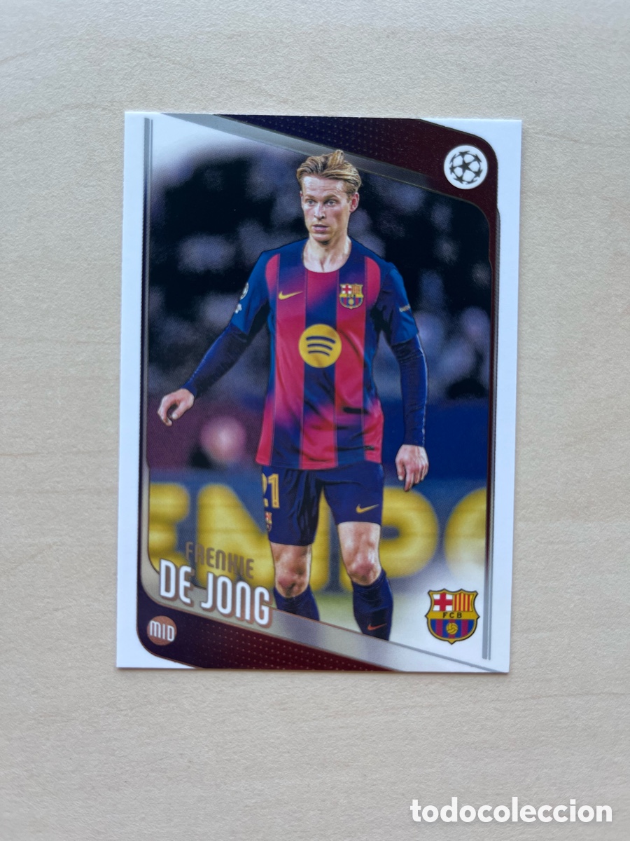 Football Stickers: De Jong Topps Flagship 2025-26 - FC Barcelona