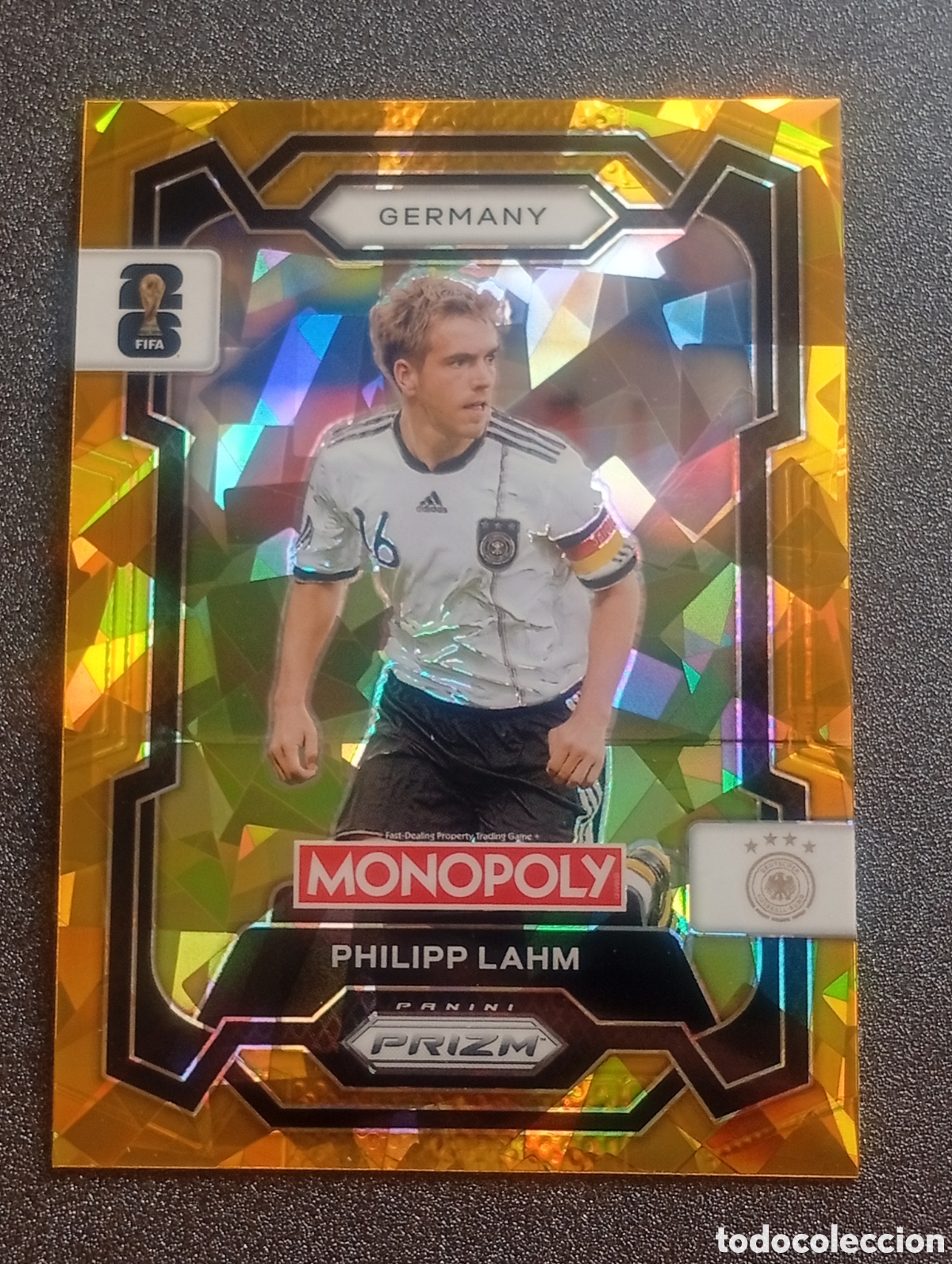 Cromos de f&uacute;tbol: 61 prizm paralela cracked LAMM ALEMANIA GERMANY MONOPOLY FIFA 2026 WORLD CUP MUNDIAL ADRENALYN IT