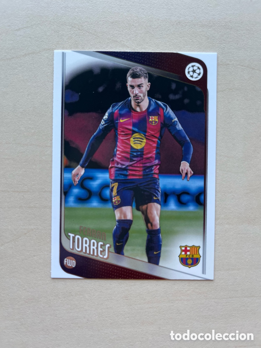 Figurine di Calcio: Ferran Torres Topps Flagship 2025-26 - FC Barcelona