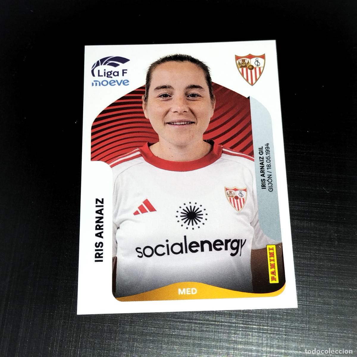 Cartes &agrave; collectionner de Football: 312 IRIS ARNAIZ SEVILLA CROMOS LIGA F MOEVE FEMENINA PANINI 2025 2026 25 26
